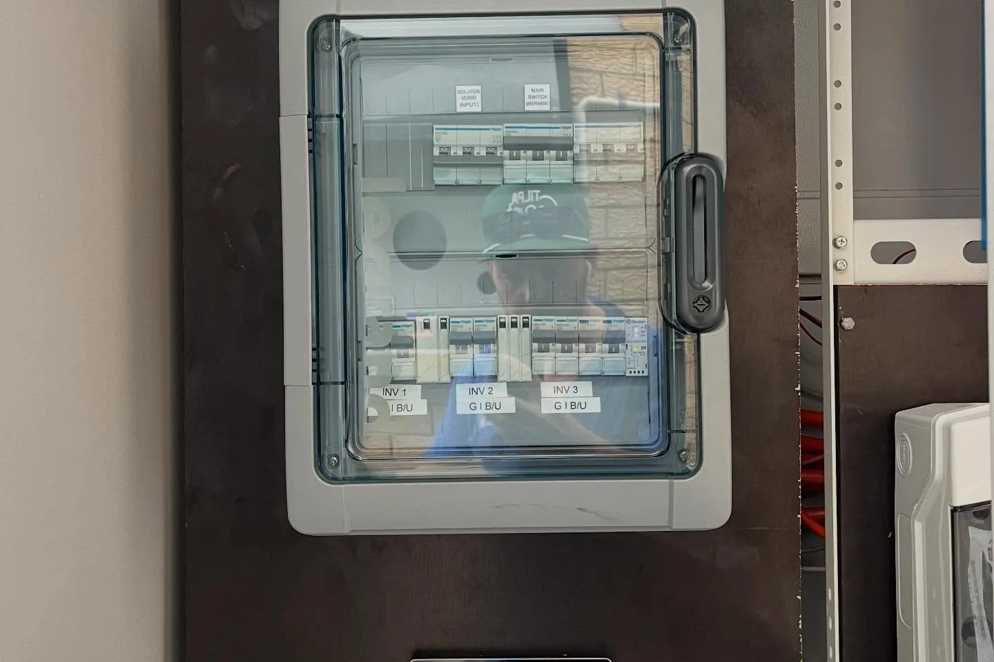 Elec One switchboard and control enclosure wired and commissioned